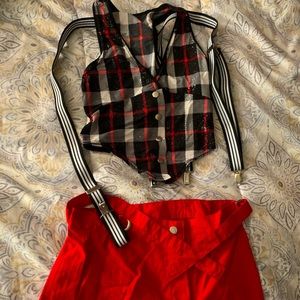 Girls Hiphop Dance Costume